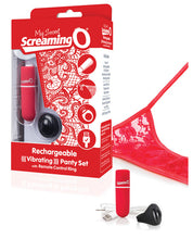 Load image into Gallery viewer, Screaming O My Secret  Charged Remote Control Panty - Red