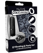 Load image into Gallery viewer, Screaming O My Secret Remote Control Panty Vibe - Black