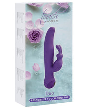 Load image into Gallery viewer, Touch By Swan Duo Rabbit Vibrator - Purple