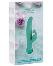 Load image into Gallery viewer, Touch By Swan Trio Clitoral Vibrator - Teal