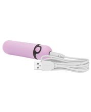 Load image into Gallery viewer, Simple &amp; True Rechargeable Vibrating Bullet - Purple