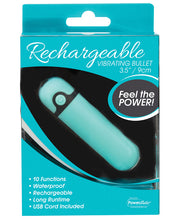 Load image into Gallery viewer, Simple &amp; True Rechargeable Vibrating Bullet - Teal