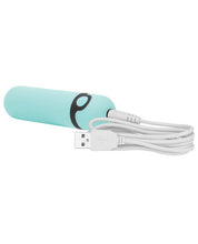 Load image into Gallery viewer, Simple &amp; True Rechargeable Vibrating Bullet - Teal