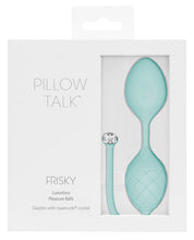 Load image into Gallery viewer, Pillow Talk Frisky Pleasure Balls - Teal
