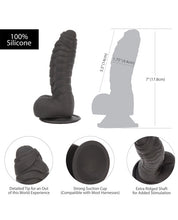 Load image into Gallery viewer, Addiction Ben 7" Dildo - Black
