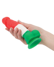 Load image into Gallery viewer, Addiction Leonardo 7" Dildo - Red-white-green