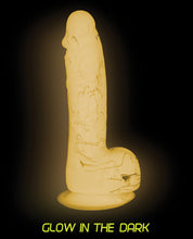 Load image into Gallery viewer, Addiction Brandon 7.5" Glow In The Dark Dildo - Pink