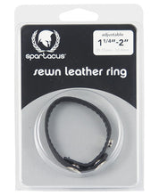 Load image into Gallery viewer, Spartacus Plain Joe Sewn Leather C-ring W-snaps