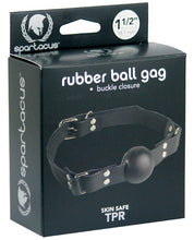 Load image into Gallery viewer, Spartacus 1.5' Ball Gag W-buckle - Black