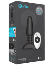 Load image into Gallery viewer, B-vibe Rimming Plug - Black