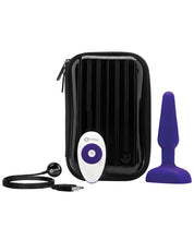 Load image into Gallery viewer, B-vibe Remote Trio Plug W-3 Motors - Purple