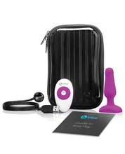 Load image into Gallery viewer, B-vibe Remote Novice Plug - Fuchsia