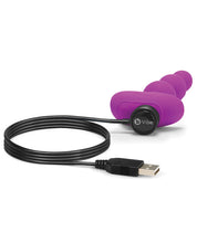 Load image into Gallery viewer, B-vibe Remote Triplet Anal Beads - Fuchsia