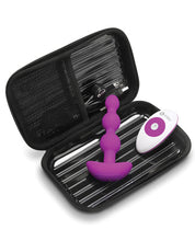 Load image into Gallery viewer, B-vibe Remote Triplet Anal Beads - Fuchsia