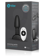 Load image into Gallery viewer, B-vibe Petite Rimming Plug - Black