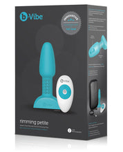 Load image into Gallery viewer, B-vibe Petite Rimming Plug - Teal