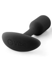 Load image into Gallery viewer, B-vibe Weighted Snug Plug 1 - .55 G Black