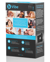Load image into Gallery viewer, B-vibe Weighted Snug Plug 1 - .55 G Black