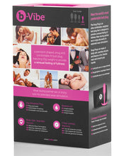 Load image into Gallery viewer, B-vibe Weighted Snug Plug 1 - .55 G Fuchsia