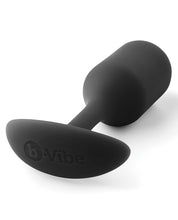 Load image into Gallery viewer, B-vibe Weighted Snug Plug 2 - .114 G Black