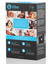 Load image into Gallery viewer, B-vibe Weighted Snug Plug 2 - .114 G Black