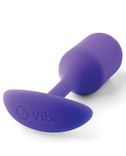 Load image into Gallery viewer, B-vibe Weighted Snug Plug 2 - .114 G Purple