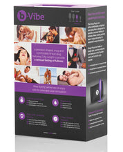 Load image into Gallery viewer, B-vibe Weighted Snug Plug 2 - .114 G Purple