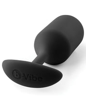 Load image into Gallery viewer, B-vibe Weighted Snug Plug 3 - .180 G Black