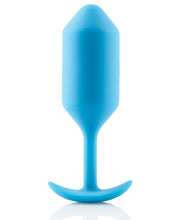 Load image into Gallery viewer, B-vibe Weighted Snug Plug 3 - .180 G Teal