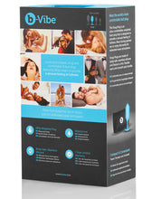 Load image into Gallery viewer, B-vibe Weighted Snug Plug 3 - .180 G Teal