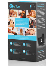 Load image into Gallery viewer, B-vibe Weighted Snug Plug 4 - .257 G Black