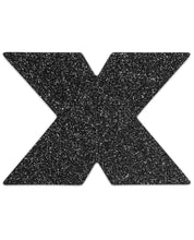 Load image into Gallery viewer, Bijoux Indiscrets Flash Cross Pasties - Black