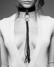 Load image into Gallery viewer, Bijoux Indiscrets Maze Tassel Choker - Black