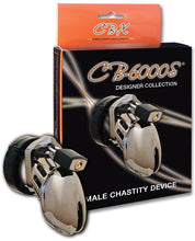 Load image into Gallery viewer, Cb-6000 2 1-2" Cock Cage &amp; Lock Set - Chrome