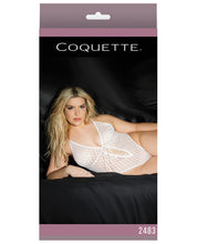 Load image into Gallery viewer, Fashion High Cut Mesh Teddy W-lace-up Detail White Qn