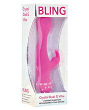 Load image into Gallery viewer, Bling Crystal Dual G Vibe - Pink