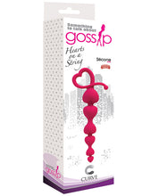 Load image into Gallery viewer, Curve Novelties Gossip Hearts On A String - Magenta