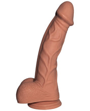 Load image into Gallery viewer, Curve Novelties Mister Right 7" Dong W-balls - Caramel