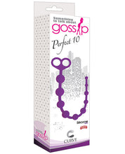 Load image into Gallery viewer, Curve Novelties Gossip Perfect 10 - Violet