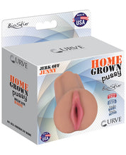 Load image into Gallery viewer, Curve Novelties Home Grown Bioskin Jerk Off Jenny - Latte