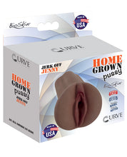 Load image into Gallery viewer, Curve Novelties Home Grown Pussy Jerk Off Jenny - Chocolate