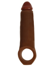 Load image into Gallery viewer, Curve Novelties Jock Enhancer 2" Extender W-ball Strap - Chocolate