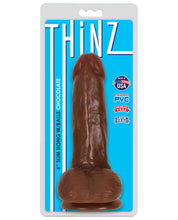 Load image into Gallery viewer, Curve Novelties Thinz 6" Slim Dong W-balls - Chocolate