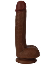 Load image into Gallery viewer, Curve Novelties Thinz 7" Slim Dong W-balls - Chocolate