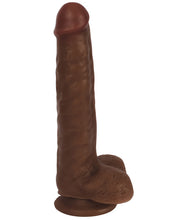 Load image into Gallery viewer, Curve Novelties Thinz 8" Slim Dong W-balls - Chocolate