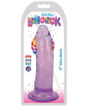 Load image into Gallery viewer, Curve Novelties Lollicock 7" Slim Stick - Grape Ice