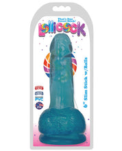 Load image into Gallery viewer, Curve Novelties Lollicock 6" Slim Stick W-balls - Berry Ice
