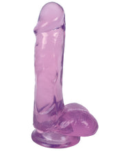 Load image into Gallery viewer, Curve Novelties Lollicock 6" Slim Stick W-balls - Grape Ice
