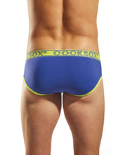 Load image into Gallery viewer, Cock Sox Sports Brief Crystal Blue Sm