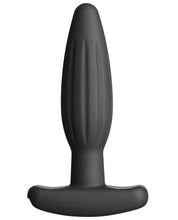 Load image into Gallery viewer, Electrastim Silicone Noir Rocker Butt Plug - Small